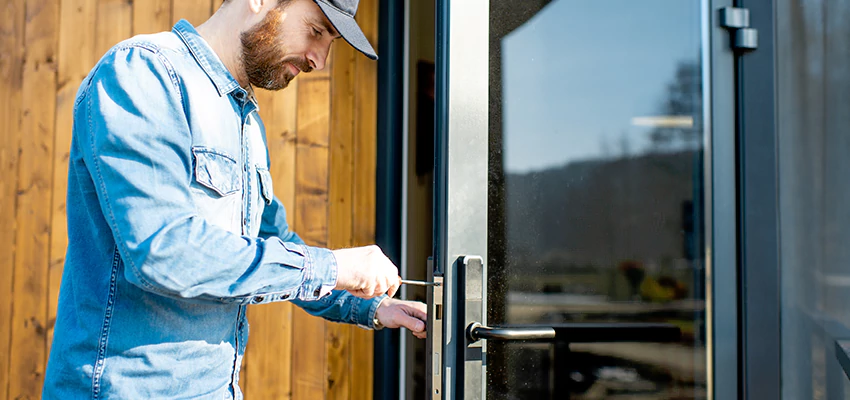 Frameless Glass Storefront Door Locks Replacement in Nipomo, CA